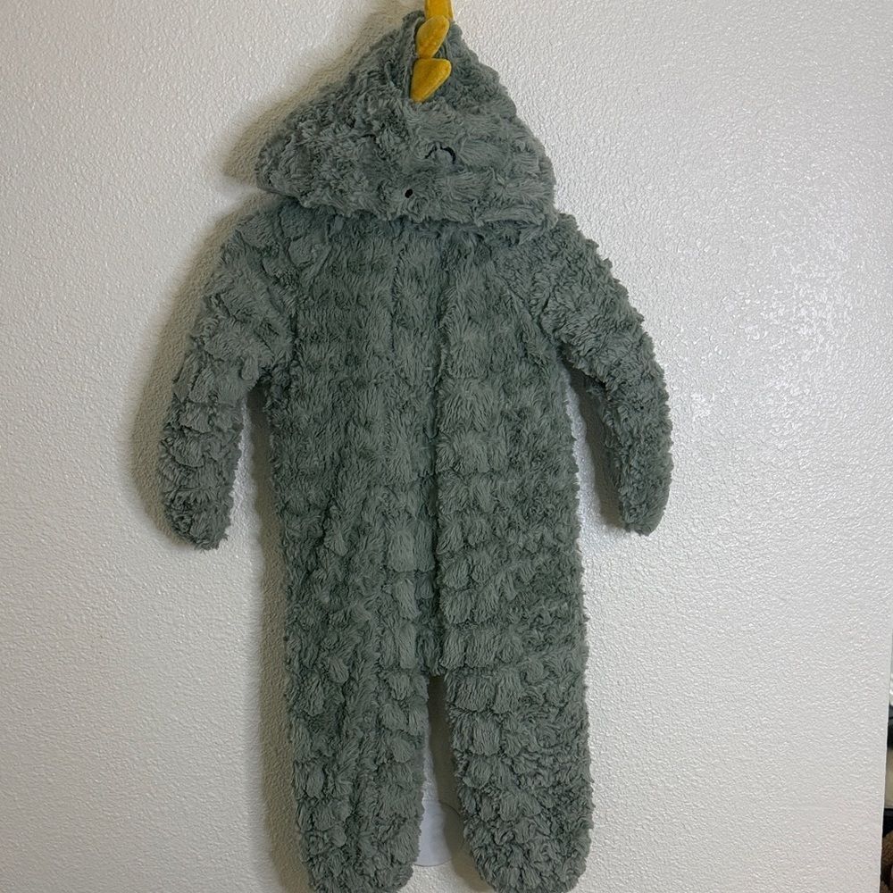 Cozy Green Kids Dino One Piece- 18-24months